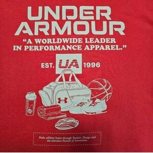 Under Armour A World Wide Leader In Performance Apperal Mens Tshirt NWOT